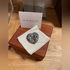 James Avery Mother and Child Pendant and Pin